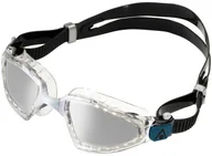 Pływanie - Aqua Sphere Okulary do pływania KAYENNE PRO Silver Titanium Mirrored - miniaturka - grafika 1