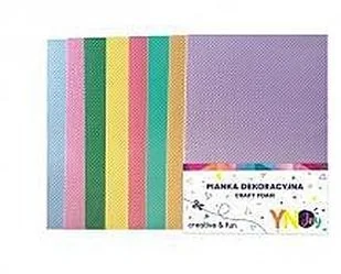 Pianka dekoracyjna, plecionka, A4, kolorowa - Zabawki kreatywne - miniaturka - grafika 3