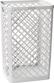 Kosze na śmieci - Katrin Inclusive ażurowy pojemnik na odpady 40 L Biały 4287 - miniaturka - grafika 1