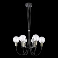 Lampy sufitowe - Luxera 64400 - Żyrandol na lince ABRAZO 6xE14/40W/230V - miniaturka - grafika 1