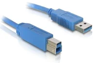Kable światłowodowe - DeLock Cable USB 3.0 A-B ST/ST 3.0 m 82581 - miniaturka - grafika 1