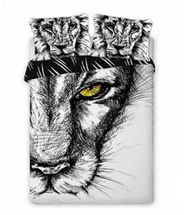 Faro Pościel Wild lew 160x200 + 2 x 70x80 - Pościel dla dzieci - miniaturka - grafika 2