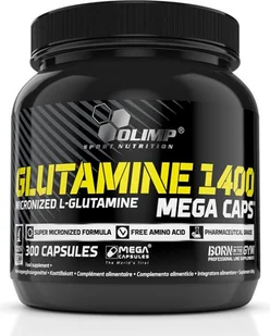 Olimp Glutamine 1400 - 300kaps - Witaminy i minerały dla sportowców Olimp Glutamine 1400 - 300kaps - Witaminy i minerały dla sportowców - miniaturka - grafika 1