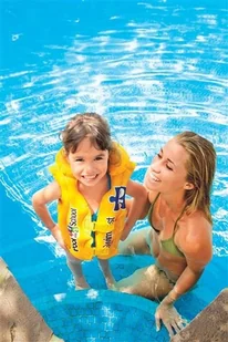 Intex Kamizelka ratunkowa żółta 58660 - Zabawki i gry sportowe - miniaturka - grafika 5