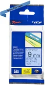 Etykiety do drukarek - Brother Taśma TZe-521 nadruk czarny na niebieskim tle 9mm x 8m - miniaturka - grafika 1