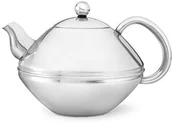 Dzbanki i imbryki - Bredemeijer Minuet Ceylon czajniczek do zaparzania herbaty ze stali o podwójnych, izolowanych ściankach, polerowany, poj. 1,4 litra,łukowaty kształt dzióbka 5606 BS - miniaturka - grafika 1