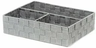 Pojemniki kuchenne - Compactor Organizer na pranie i dodatki TEX, 32 x 25 x 8 cm, szary - miniaturka - grafika 1