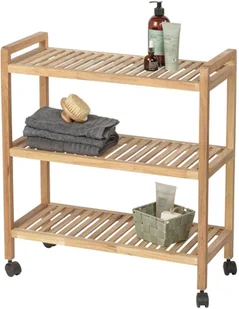 Wenko Regał łazienkowy z czterema półkami EDDA None - Szafki łazienkowe - miniaturka - grafika 2