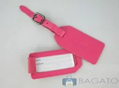 Torby podróżne - Travelite Identyfikator zawieszka do walizki 11 SKÓRA 011 różowy - miniaturka - grafika 1