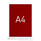 Okładki do laminatorów i bindownic - Opus Okładka kartonowa o fakturze skóry - O.UNIVERSAL - 297 x 210 mm (A4) - 100 arkuszy - bordowy - miniaturka - grafika 1