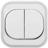 Wyłączniki światła i elektryczne - Timex Nefryt Łącznik świecznikowy biały WNT-2N WNT-2N - miniaturka - grafika 1