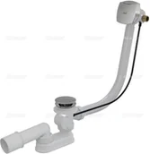 Syfony - Alca PLAST Alcaplast Syfon wannowy automatyczny z napełnianiem przelewem długośc 80 cm) A564CRM1 80 ! - miniaturka - grafika 1