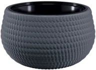 Donice - Form-Plastic Donica plastikowa misa Lina śr.32 cm antracytowa - miniaturka - grafika 1