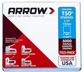 Inne - Arrow Pfeil a508ip zszywek, T50, 1/5,1 cm 12 MM (5000 sztuk) A508IP - miniaturka - grafika 1