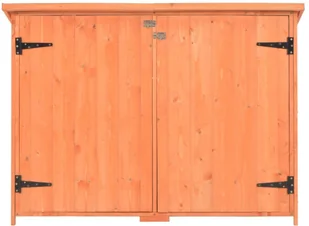vidaXL Schowek ogrodowy, 120x50x91 cm, drewniany - Altany ogrodowe - miniaturka - grafika 6