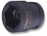 Klucze i nasadki - Jonnesway Nasadka udarowa 6-kątna, 3/4", 18 mm, CR-MO - miniaturka - grafika 1