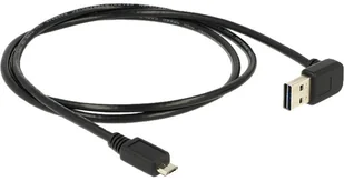 Delock Kabel USB Cable EASY-USB 2.0-A male up/down angled USB 2.0 micro-B (83535) - Kable USB - miniaturka - grafika 3