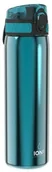 Butelki termiczne - ion8 ion8 Leak Proof butelka ze stali nierdzewnej Aqua 600 ml - miniaturka - grafika 1