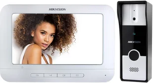 Hikvision ZESTAW WIDEODOMOFONOWY DS-KIS202 HIKVISION DS-KIS202 - Wideodomofony - miniaturka - grafika 2
