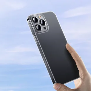 Baseus Frosted Glass | Etui case obudowa do iPhone 13 Pro Max 6.7'' ARWS000202 - Etui i futerały do telefonów - miniaturka - grafika 6