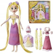 Lalki dla dziewczynek - Disney Lalka Roszpunka Zestaw Stylizacja 2xUbranka - miniaturka - grafika 1