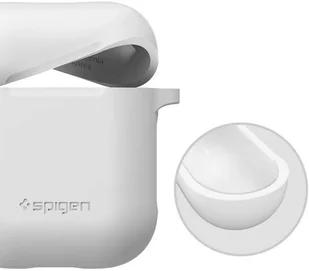 Spigen etui silikonowe case do Apple Airpods white 066CS24809 - Etui i futerały do telefonów Spigen etui silikonowe case do Apple Airpods white 066CS24809 - Etui i futerały do telefonów - miniaturka - grafika 8