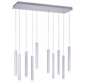 Lampy sufitowe - Leuchten Direkt 15206-95 - LED Żyrandol na lince BRUNO 10xLED/4,8W/230V - miniaturka - grafika 1