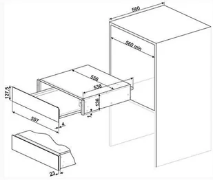 Szuflada grzewcza Smeg CPR915N - Szuflady grzewcze - miniaturka - grafika 3