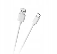 Kable USB - Kabel Usb-usb typ C 1,5m Biały - miniaturka - grafika 1