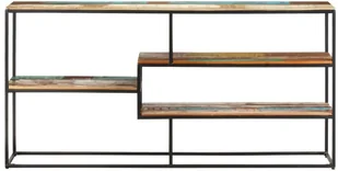 vidaXL Lumarko Regał, 150x30x75 cm, lite drewno z odzysku 321618 - Szafki do salonu - miniaturka - grafika 2