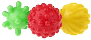 Tullo Piłeczki do rehabilitacji tullo jeżyki z kolcami 3 sztuki art.450 ART.450 - Piłki do ćwiczeń - miniaturka - grafika 6