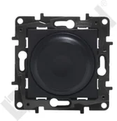 Wyłączniki światła i elektryczne - Legrand Ściemniacz obrotowy Niloe Step 863552 2-przewodowy wkręty czarny - miniaturka - grafika 1