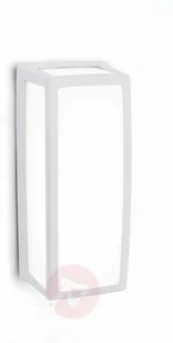 Orion Biały aluminiowy kinkiet zewnętrzny LED Bob, IP54 - Lampy ścienne - miniaturka - grafika 3