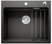 Zlewozmywaki - Blanco Zlew ETAGON 6 Czarny korek auto. InFino szyny 525889 - miniaturka - grafika 1