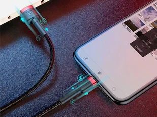 Baseus Kabel Kevlar USB-C 3A 1M red black CATKLF-B91 - Kable USB - miniaturka - grafika 8