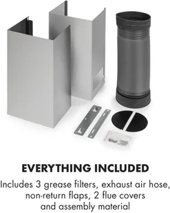 Klarstein CGCH3-Zelda-90Eco - Okapy kuchenne - miniaturka - grafika 8