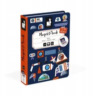 Układanki dla dzieci - Janod Magnetyczna układanka Kosmos Magnetibook - miniaturka - grafika 1