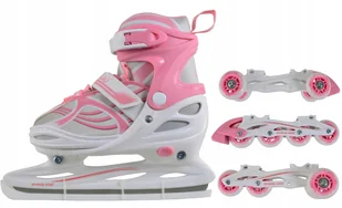 Łyżwo Rolki Wrotki 4w1 34-41ABEC 5 - Rolki - miniaturka - grafika 8