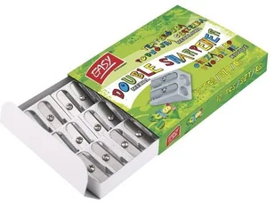 Spokey Temperówki cegiełki podwójne 12 sztuk - Przybory szkolne - miniaturka - grafika 2