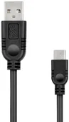 Kable USB - eXc mobile Pozostali Kabel micro USB 2.0 do USB-C Whippy 0,9m czarny odbierz w Warszawie Faktura VAT 23% Polska gwarancja MO-EC-F163 - miniaturka - grafika 1