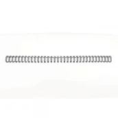 Grzbiety do bindownic - GBC GRZBIETY DRUTOWE 34 ZWOJE 3:1 12,5mm CZARNE100szt rg810810 - miniaturka - grafika 1