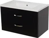 Szafki łazienkowe - Gante Szafka wisząca z umywalką 80/46 seria Meiva C - miniaturka - grafika 1