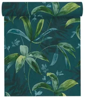 Tapety - Tapeta Jungle Chic 377044 zielona winylowa na flizelinie - miniaturka - grafika 1