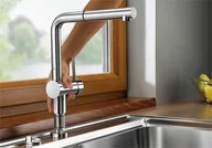 Baterie kuchenne - Blanco LINUS-F chrom 514025 - miniaturka - grafika 1