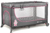 Łóżeczka i kojce - KinderKraft łóżeczko turystyczne Joy PINK - miniaturka - grafika 1