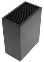 GRUNWERG Blok na noże 18,2x10,3x22,7cm GRUNWERG MULTI czarny GW KB-5633BK - Przybory do gotowania - miniaturka - grafika 4