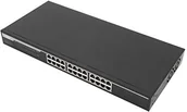 Switche - DIGITUS Digitus DN-80113 24-Port Gigabit Desktop Switch 10/100/1000Base-T łącznie z materiałem do mocowania DN-80113 - miniaturka - grafika 1