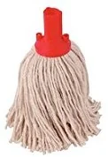 Miotły, szufle, mopy - EXEL Głowa Exel pyre2510l mopy, 250 G, czerwony (10 sztuk) PYRE2510L - miniaturka - grafika 1