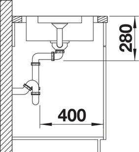 Blanco LANTOS 5S-IF 517281 - Zlewozmywaki - miniaturka - grafika 4