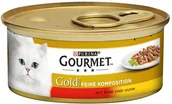 Mokra karma dla kotów - Purina Gourmet Zestaw mieszany Gold, 12 x 85g - Mix Kawałków w Sosie - miniaturka - grafika 1